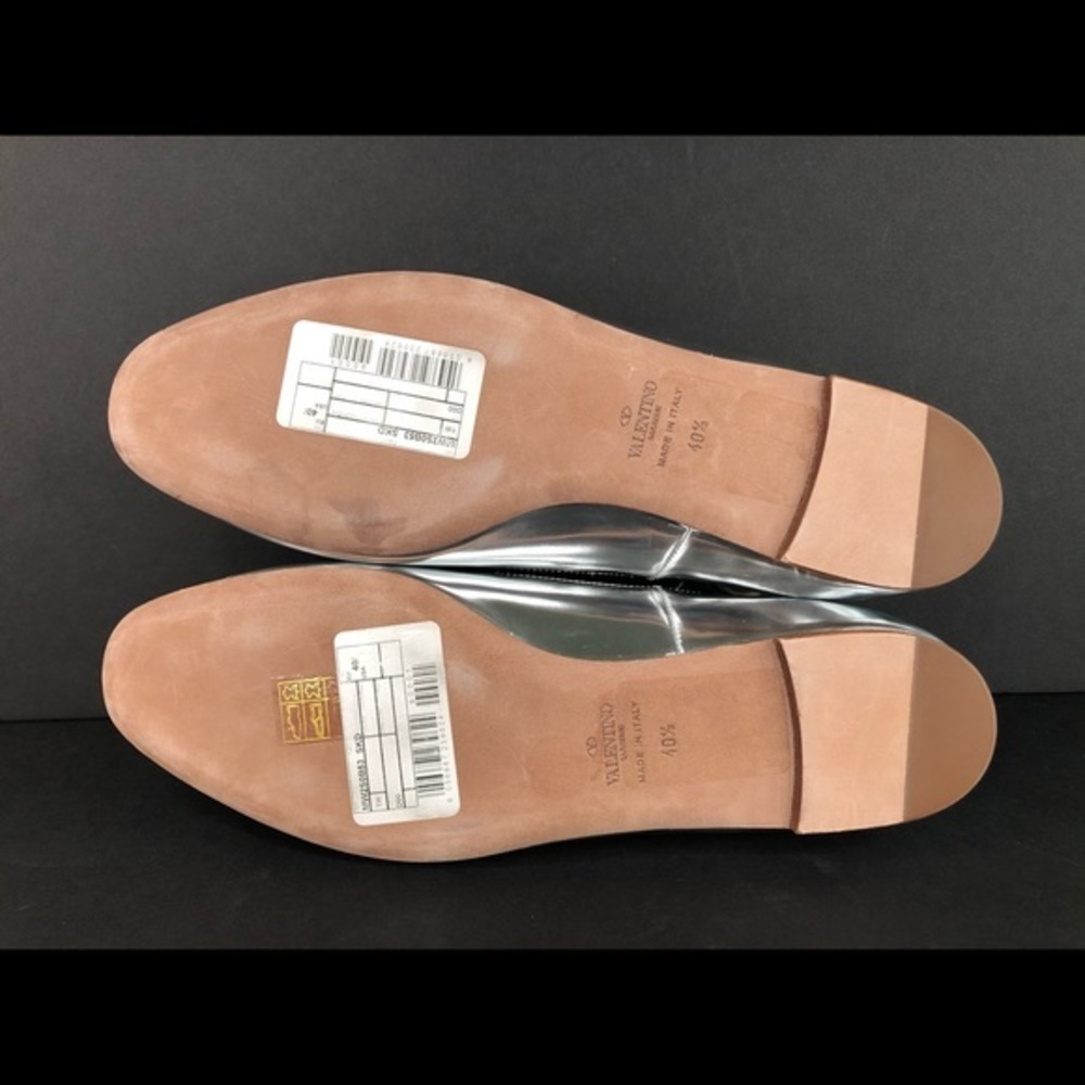 Valentino Garavani Tango Mirrored Ballerina Flats - Picture 7 of 12